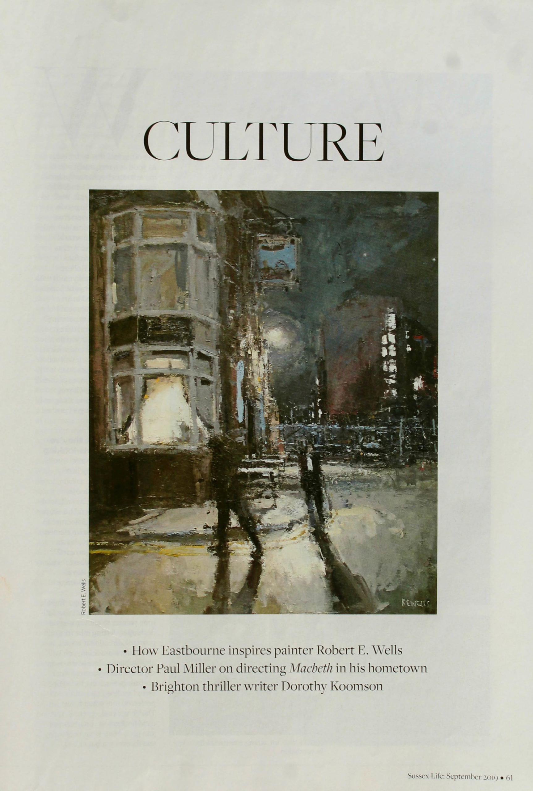 Sussex Life. September 2019 "Culture" Sussex Life. September 2019 "Culture"