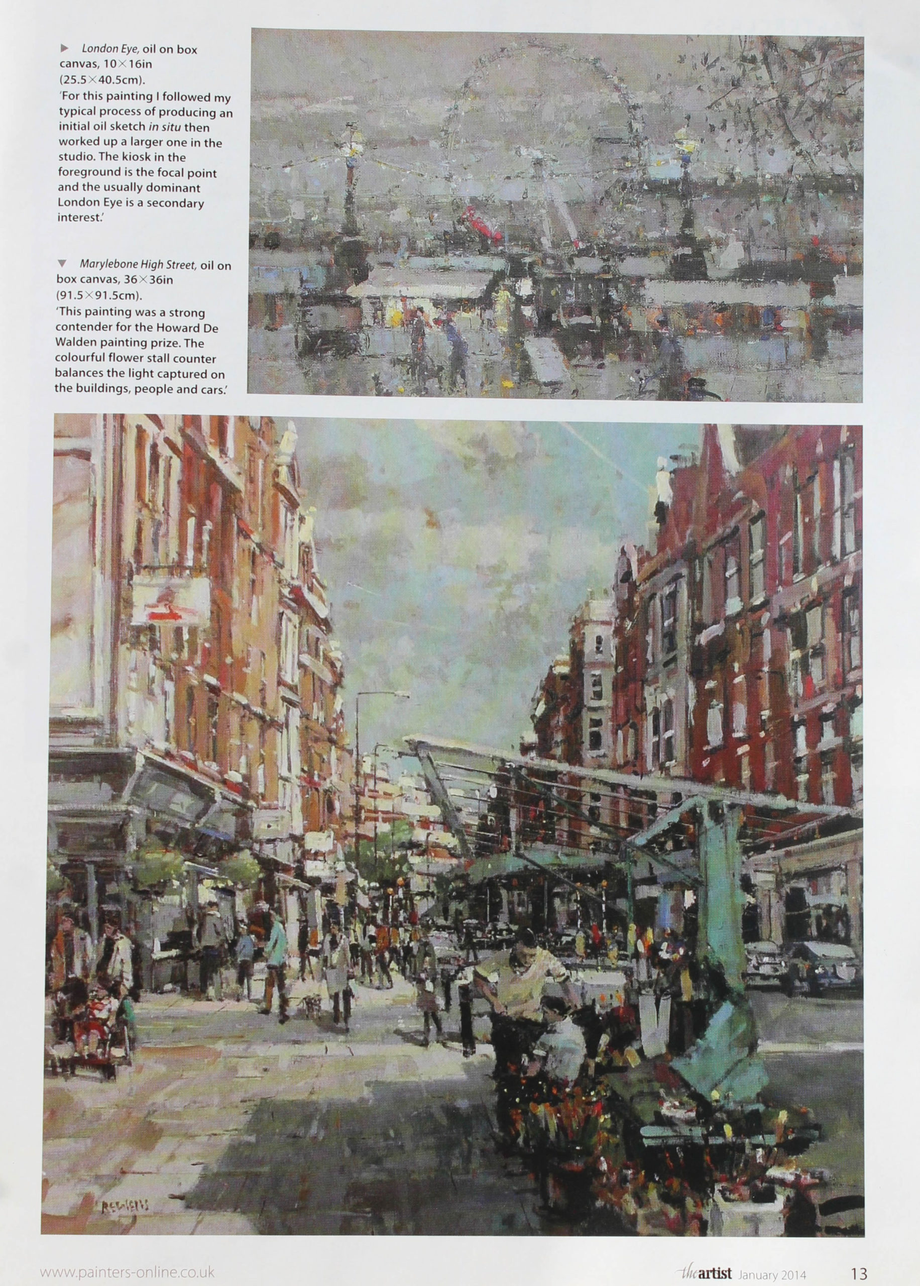 The Artist. January 2014. City Views The Artist. January 2014. City Views